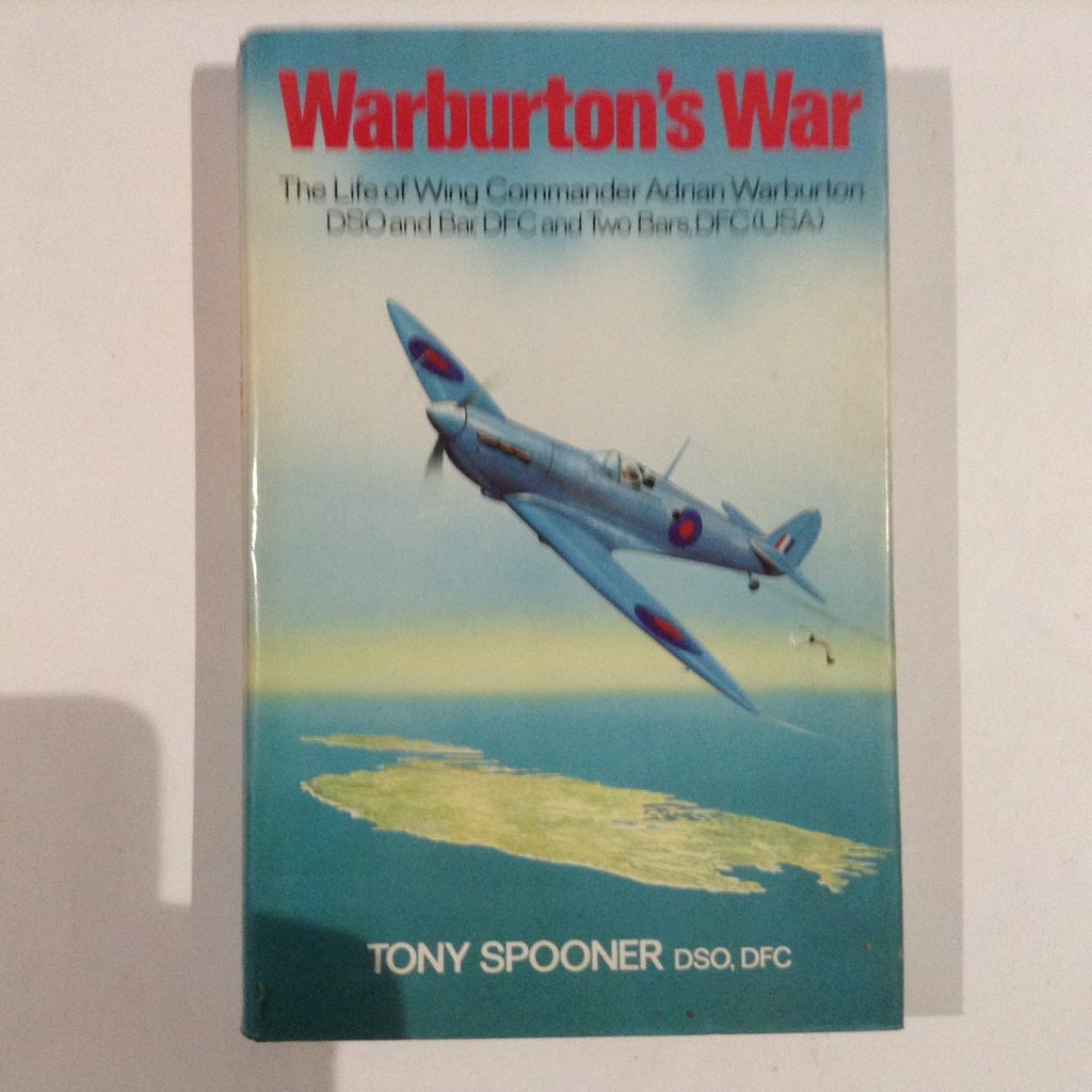 Warburton's War by Tony Spooner Signed with Correspondence