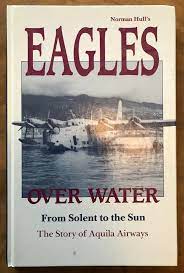 Eagles Over Water by Norman Hull Signed