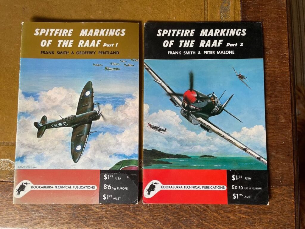 Spitfire Markings of the RAAF - Part 1 and 2 by Frank Smith and Geoffrey Pentland