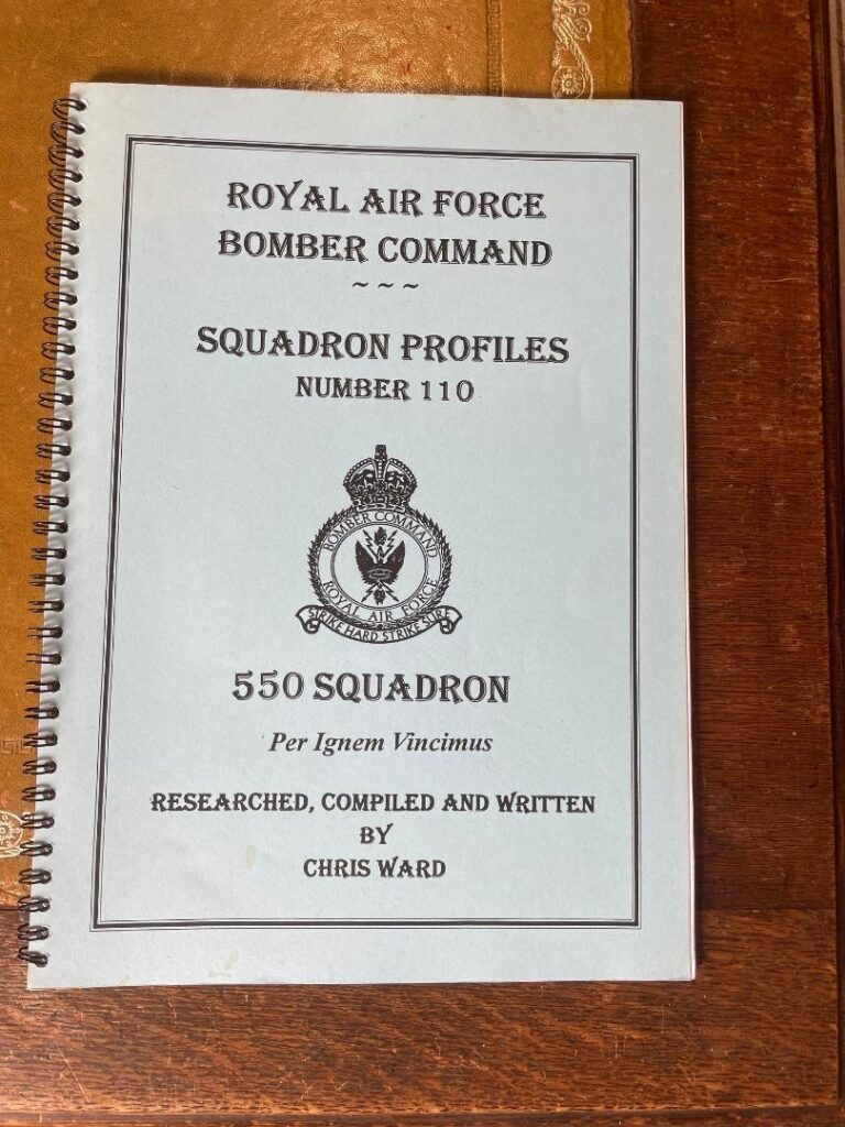 Royal Air Force Bomber Command - 550 Squadron Per Ignem Vincimus by Chris Ward