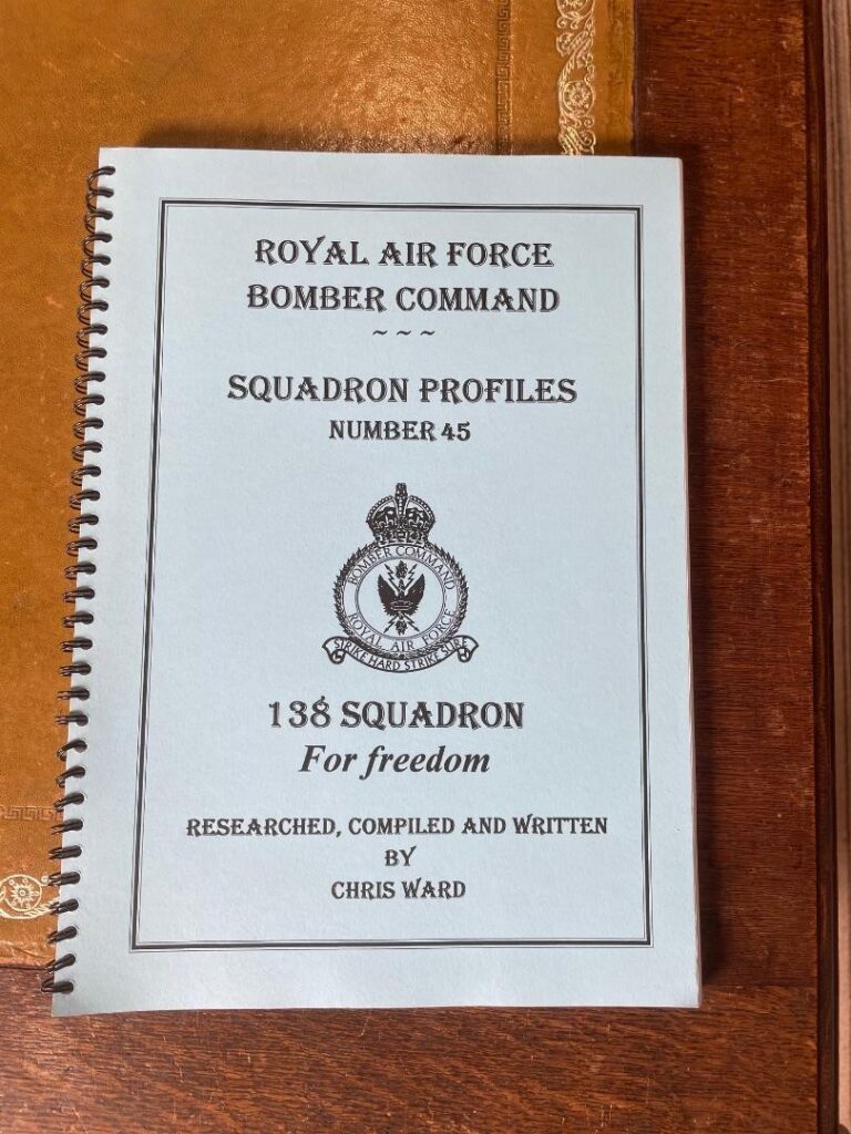 Royal Air Force Bomber Command - 138 Squadron For Freedom by Chris Ward