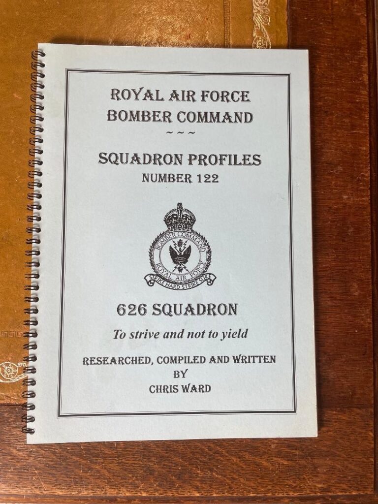 Royal Air Force Bomber Command - 626 Squadron To Strive and Not to Yield by Chris Ward